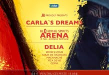 Carla’s Dreams, Special Guest in super-concertul J&B Blending Spirits Arena, la Arenele Romane