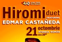 Artistii Hiromi si Edmar Castaneda intr-un experiment neasteptat, la Ateneul Roman