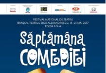 Cele mai iubite spectacole de comedie din țară se joacă la Brașov, la “Săptămâna Comediei”