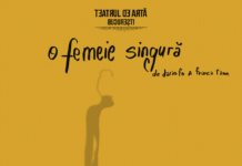 “O femeie singură” cu Andreea Bibiri merge în Festivalul Național de Teatru și în Festivalul Național de Comedie