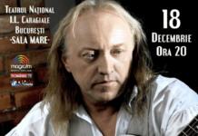 Ştefan Hruşcă vine “Acasă de Crăciun” şi concertează la Teatrul Naţional din Bucureşti pe 18 decembrie!