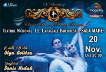 Baletul “Lacul lebedelor” din nou pe scena Teatrului Naţional pe 20 noiembrie!