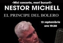 O noapte de Bolero – Concert Nestor Michell pe 13 septembrie, la ceainaria GreenTea