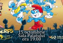 Smurfs Live On Stage, pe 15 Octombrie la Sala Palatului