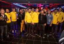 FCSB a vizionat în avanpremieră absolută comedia “Ghinionistul”, alături de echipa filmului