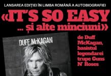 Cartea “It’s So Easy… și alte minciuni” se lansează joi în București
