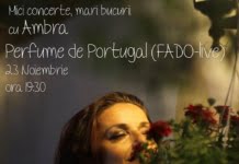 Perfume de Portugal – Concert de muzică FADO, pe 23 noiembrie, la ceainăria GreenTea