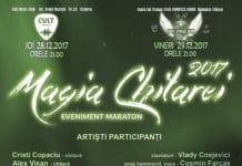 Festivalul “Magia Chitarei 2017” la Craiova și Râmnicu Vâlcea, pe 28-29 Decembrie