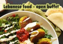 Lebanese food – open buffet – pe 4 februarie la Coolinart