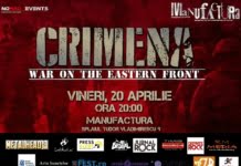 CRIMENA lansează albumul “Revelations”, LIVE în Timișoara