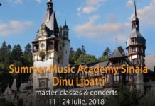 Summer Music Academy Sinaia Dinu Lipatti 2018