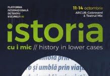Platforma Internațională de Teatru București # 5: istoria cu i mic (11 – 14 octombrie 2018)