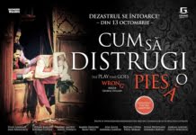 Comedia “Cum să distrugi o piesă” se joacă din nou la Grand Cinema & More, pe 13 octombrie