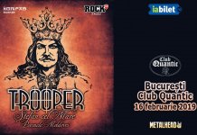 Concert Trooper in Quantic, intre Poemele Moldovei si Eurovision