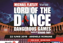 DOUĂ CATEGORII DE BILETE LA SHOW-UL LUI MICHAEL FLATLEY ”LORD OF THE DANCE – DANGEROUS GAMES” SUNT APROAPE EPUIZATE