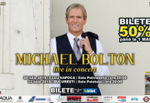 O CATEGORIE DE BILETE PENTRU CONCERTUL MICHAEL BOLTON DE LA BUCURESTI ESTE SOLD OUT