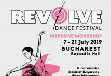 PROFESORI ȘI COREGRAFI DIN RUSIA, SUA ȘI FRANȚA, PARTICIPĂ ÎN PERIOADA 7-21 IULIE, LA A PATRA EDIȚIE A EVENIMENTULUI REVOLVE DANCE FESTIVAL DIN CAPITALĂ