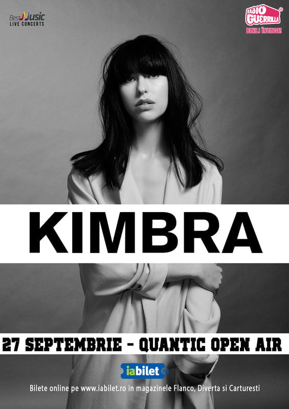 KIMBRA canta in premiera la Bucuresti