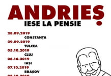 Andries este greu de pensionat! Doua categorii de bilete pentru concertul din Bucuresti sunt SOLD OUT!