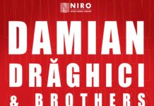 DAMIAN DRĂGHICI AND BROTHERS CONCERT ANIVERSAR – „MULȚUMESC #iamgrateful” 31 MARTIE 2020, SALA PALATULUI