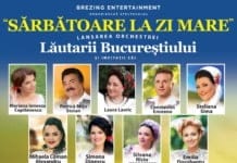 ORCHESTRA „LĂUTARII BUCUREȘTIULUI” SPECTACOL DE MUZICĂ POPULARĂ DE ZILE MARI PE 25 MARTIE, LA SALA PALATULUI