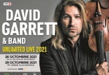 DAVID GARRETT TURNEUL MONDIAL „UNLIMITED LIVE” A FOST REPROGRAMAT PENTRU ANUL 2021