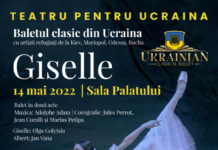 Baletul clasic din Ucraina “Giselle” la Sala Palatului pe 14 mai