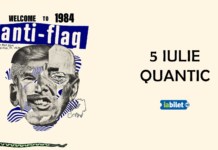 ANTI-FLAG (USA) la Bucuresti: Program si reguli de acces