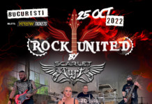 Ralf Schepeerscântă la Bucureşti pe 25 octombrieîncadrul Rock United by Scarlet Aura