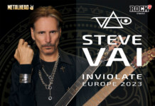 Celebrul chitarist Steve Vai canta la Bucuresti!