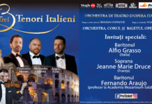 Tenorul ANGELO FORTE vă invită în turneul 3 TENORI ITALIENI ,în luna mai