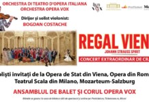 REGALUL VIENEZ, cel mai aşteptat spectacol al iernii porneşte în turneu cu două reprezentaţii la CRAIOVA