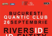 DOUĂ SĂPTĂMÂNI PÂNĂ LA CONCERTUL FORMAŢIEI RIVERSIDE