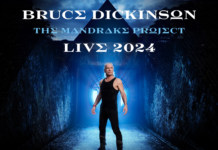 Bruce Dickinson – The Mandrake Project – la Arenele Romane pe 3 iunie