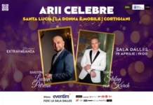 Baritonul LUCIAN PETREAN în premieră la Sala Dalles alături de tenorul Ştefan von Korch în concertul de ARII CELEBRE din 19 Aprilie