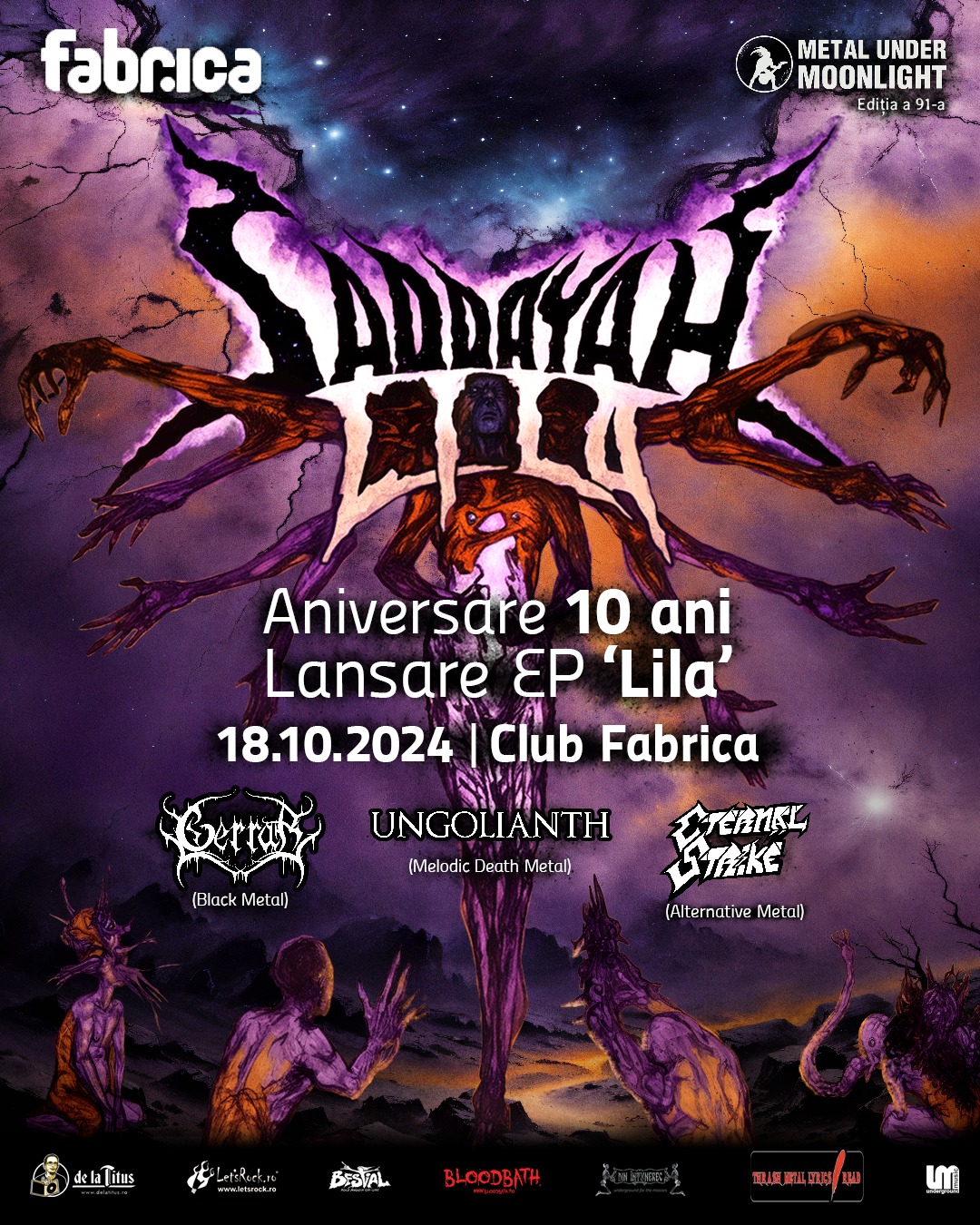 Program concert si lansare CD Saddayah