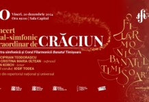 Tenorul Ştefan von Korch revine la Timişoara, pe 20 decembrie, în Concertul vocal simfonic de Crăciun al Filarmonicii Banatul