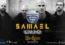 SAMAEL – PASSAGE exclusive SHOW, Quantic 12 decembrie 2024