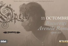 Concert Opeth la Arenele Romane din Bucuresti