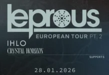 Trupele Ihlo si Crystal Horizon vor deschide concertul Leprous din Quantic