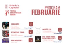 TEATRUL DRAMATURGILOR ROMÂNI – PROGRAMUL LUNII FEBRUARIE